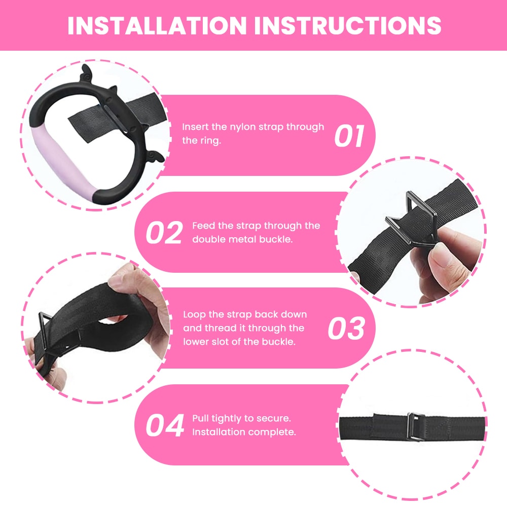 gymnastics rings installation tutorial