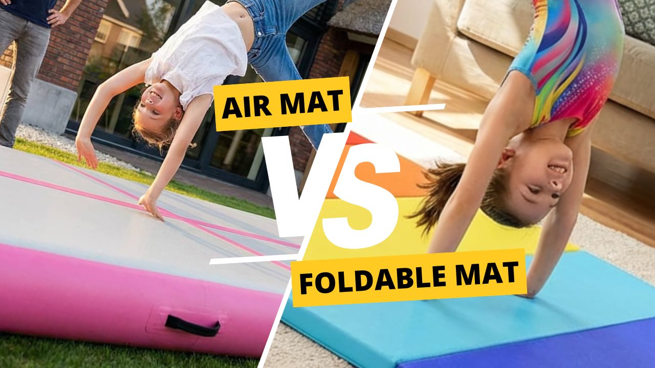 Foldable Gym Mat vs. Air Track Mat: Which One Is Your Best Choice?
