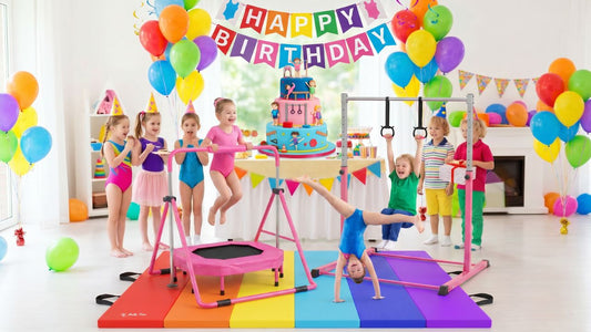 gymnastics birthday party