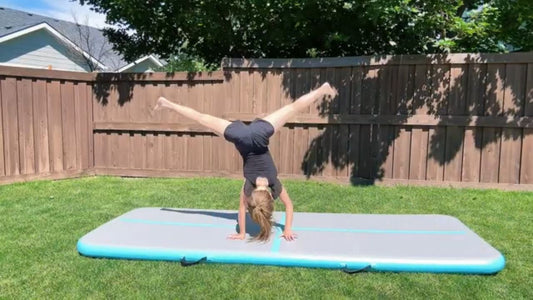 inflatable gymnastics mat