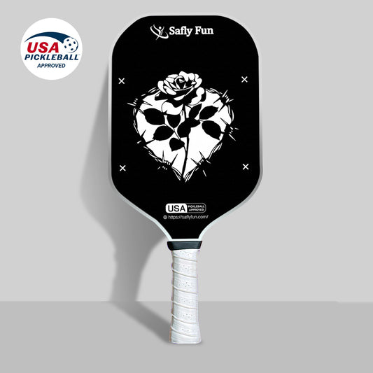 Saflyfun Midnight Blossom Original Paddle (14mm) Carbon Fiber | Thermoformed