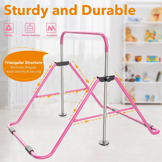 Foldable Gymnastic Bar for Kids