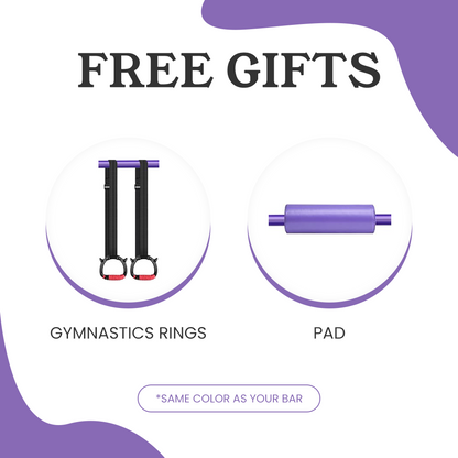 Foldable Gymnastic Bar for Kids