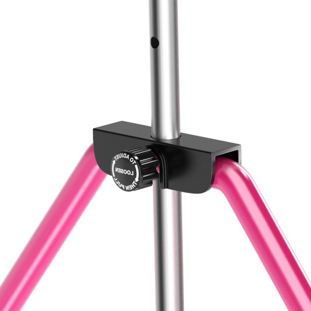 Screw-Detent Knob Pin Lock for Foldable Gymnastics Bar