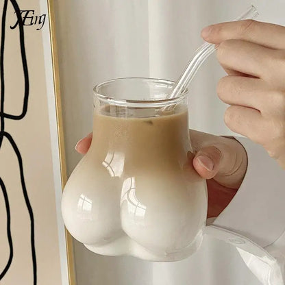 Cute Body Ass Butt Shot Glasses Coffee Milk Mug Beer Juice Wine Tea