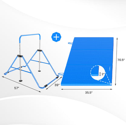 Foldable Gymnastic Bar for Kids