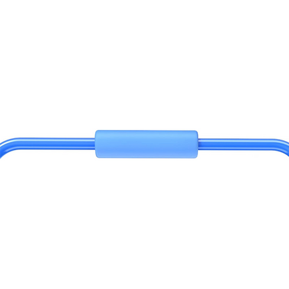 gymnastics balance bar pad blue
