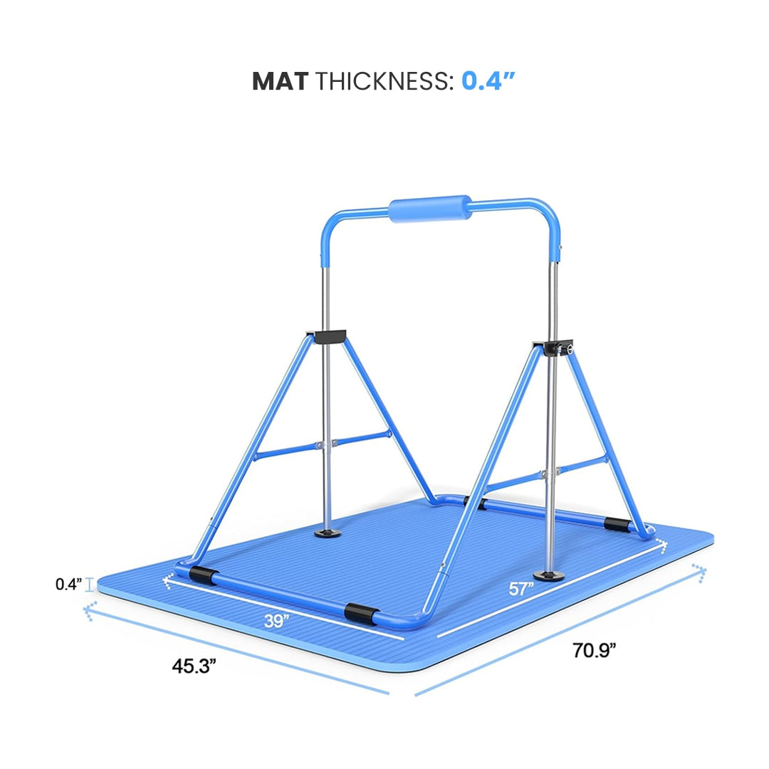 gym mat for foldable gymnastics bar