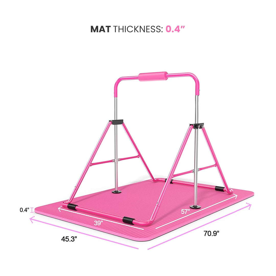gym mat for foldable gymnastics bar