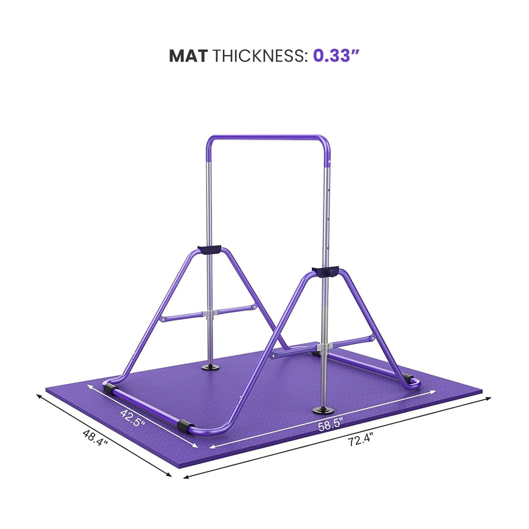 gym mat for foldable gymnastics bar