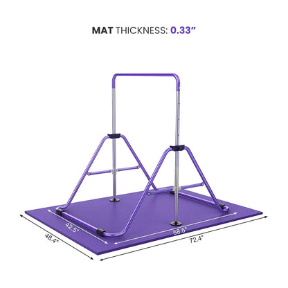 gym mat for foldable gymnastics bar