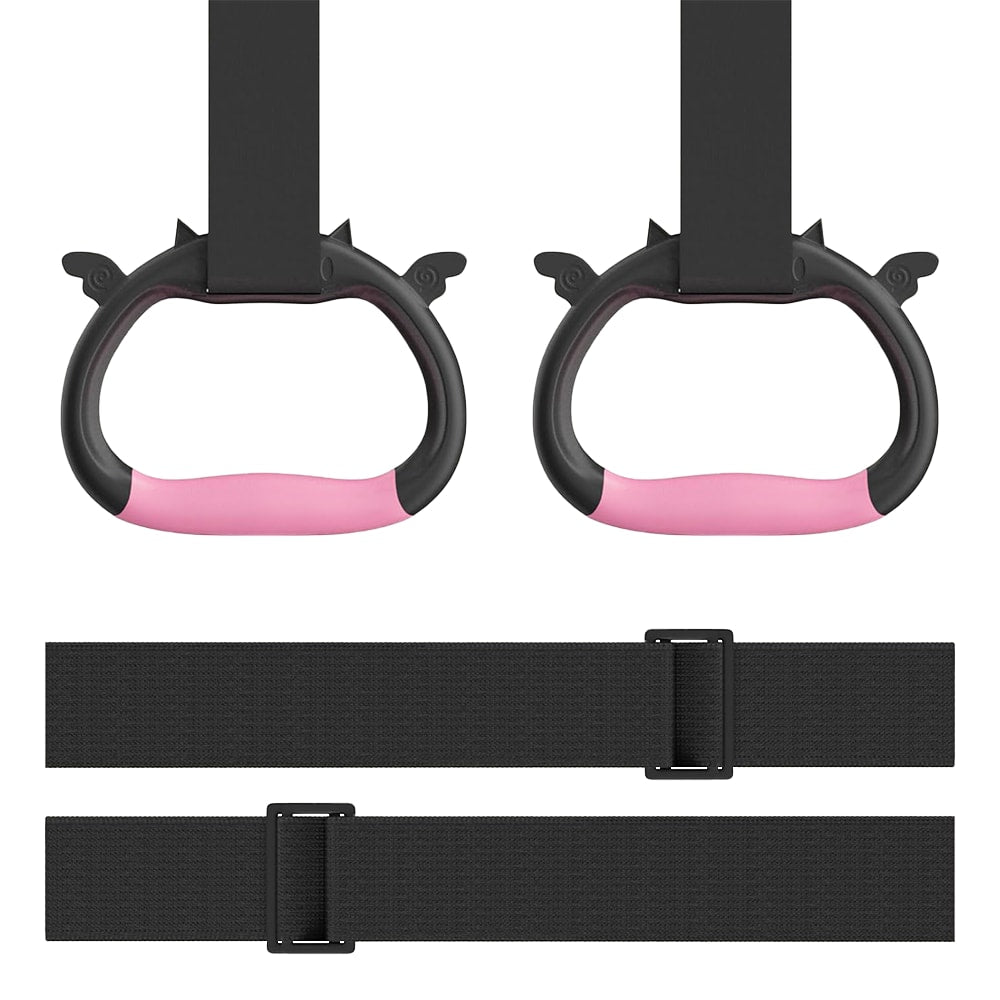 gymnastics rings pink