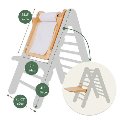 Indoor Playground for Children - 7in1 Playground + Swings Set + Slide Board + Art Set