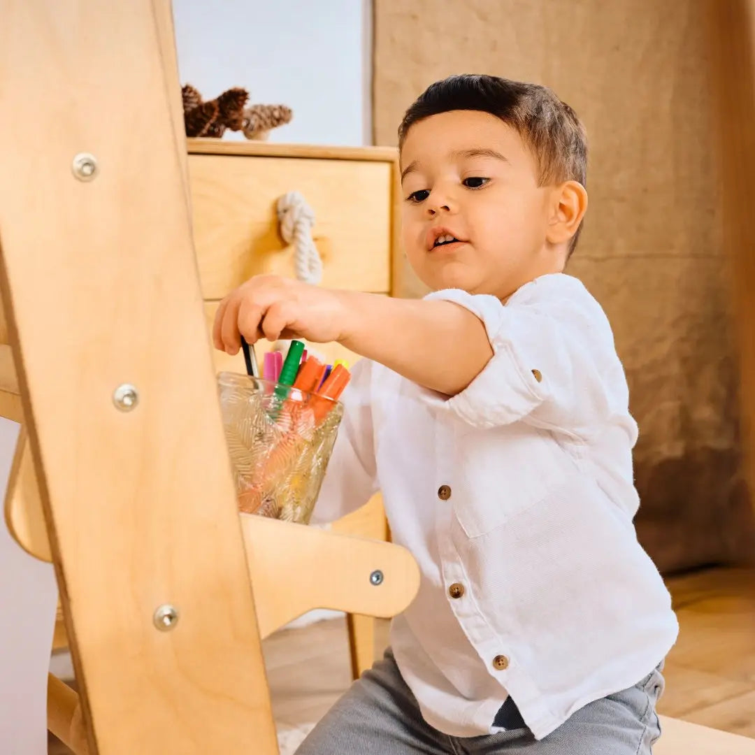 Indoor Playground for Children - 7in1 Playground + Swings Set + Slide Board + Art Set