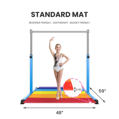 Pro Kids Gymnastics Bar Adjustable Height